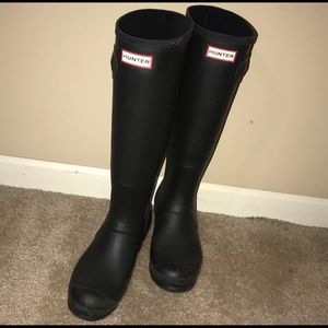 Hunter Wellington Boots Size 9